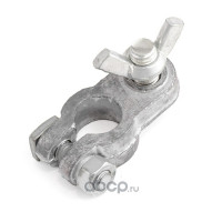 Bat/ter-104_клемма акб ! универсальная, крепление жилы болтом-барашком, 1шт.\