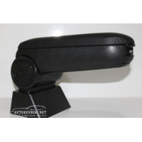 Подлокотник универсальный hj-48012bkчерный c регулировкой высоты