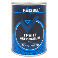 Грунт 5+1  0.75+0.15 акриловый серый