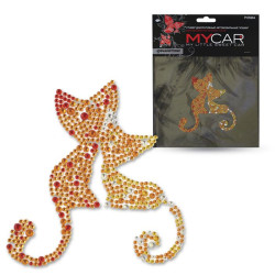 Наклейка кошки