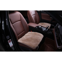 Накидка  на сиденье мех, размер 45x45
