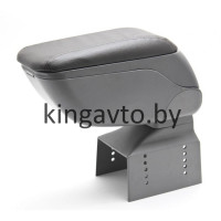 Подлокотник универсальный hj-48014gr слайдер, кожзам. серый 953