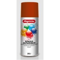 Краска в спрее оранжевая 450мл ral2002