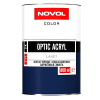 Optic краска акриловая 2:1 101 0.8л белая+optic h010 отвердитель hardener - standard для акриловой