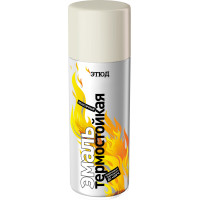 Краска жаростойкая 600°с, цвет серебристый 520/400 мл