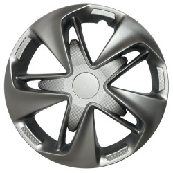 Колпки декоративные супер астра серебристый (пруж)