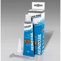 Герметик  reinzosil универс. (70мл) -50cдо +300c (антрацит) силикон