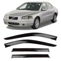 Дефлектор  volvo s60 sedan (2000-2011г.) 4дв. (4 пр)