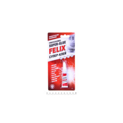 Клей-супер felix на дисплее 6 шт. ( цена за 1шт. продаётся комплектом 6 шт.)