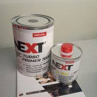 Грунт акриловый быстрый 0,8 л черный+ отвердитель 0,2л