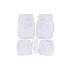 Коврик psv strong силикон 5001pt(4ч) 69х48 48х48 прозрачный