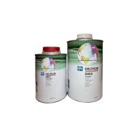 Лак бесцветный ls/ms 1л deltron+ отвердитель 0,5л