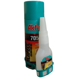 Клей двухкомпонентный 200мл akfix 705