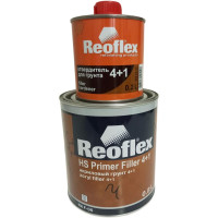 Грунт акриловый 2k hs primer filler 4+1 черный 0,8л