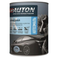 Автоэмаль алкидная - 1015 красная - auton - банка 0,8 л