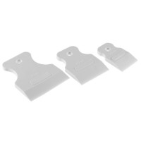 Набор шпателей резин.белых 3 шт. 40,60,80мм волат