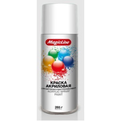 Краска белая мат.