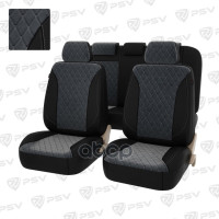 Чехлы psv graf next  (черный-серый/ромб серый 