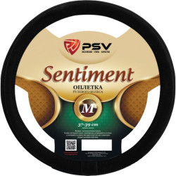 Оплетка на руль psv sentiment fiber черный м