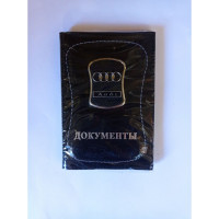 Автообложка на документы кожа со значком