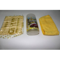 Салфетка в тубе са-211 набор замша+микрофибра (43*32см)