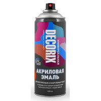 Эмаль 520мл унив. глянец черный