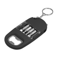 Брелок с отвертками и фонар