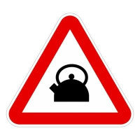 Наклейка чайник маленькая