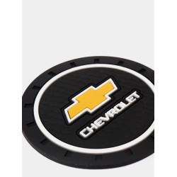 Коврик в подстаканник chevrolet (диаметр 72 mm)