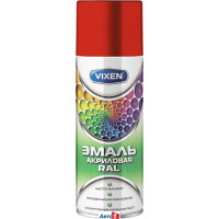 Эмаль акриловая транспортный красный (ral3020), аэрозоль 520 мл