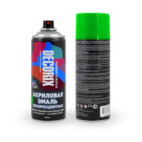 Краска флуоресцентная зеленая 520 мл