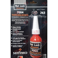 Фиксатор резьбы сильной фиксации красный 10мл.