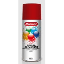 Краска красная (265г\450мл) ral 3020 / 160[31540]