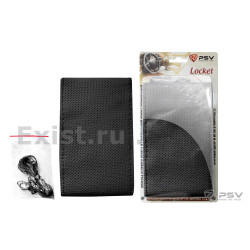Оплётка на руль кож.перфор. psv locket (original) (черный) m, со шнуровкой