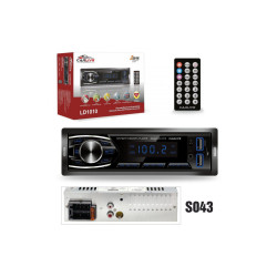 Автомагнитола carlive ld1010 led.2usb.bt.tf.fm.iso.2rca