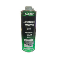 Антигравий+ герметик 2 в 1 серый 1 л