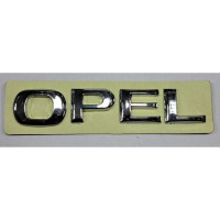 Надпись опель хром