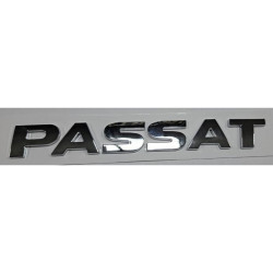 Надпись passat большая премиум хром длина 19см высота 2,5см (скотч)