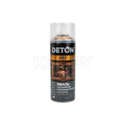 Эмаль металлик - золото-хром - аэр. 520 мл deton art