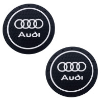 Коврик в подстаканник audi (диаметр 72 mm) d125