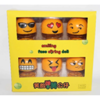 Смайлики-антистресс на пружинке (набор - 6шт)