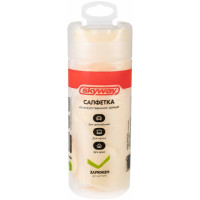 Салфетка замша искусственная 43*32см skyway малая в тубе