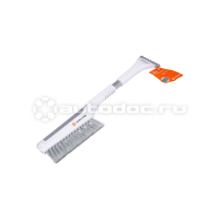 Щетка от снега и льда! с плоской телескоп.рукояткой и мягкой щетиной 88 см\