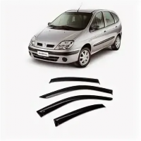 Дефлектор  renault scenic ii 5дв. 2003r.,/scenic ii grand 5дв. 2004r., (4 пр)